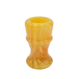 Amber Handcrafted Shaving Brush Handle (fits 24mm, 26mm knots) | Handcrafted Brush Handle | AP Shave Co.