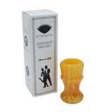Amber Handcrafted Shaving Brush Handle (fits 24mm, 26mm knots) | Handcrafted Brush Handle | AP Shave Co.