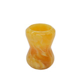 Amber Handcrafted Shaving Brush Handle (fits 24mm, 26mm knots) | Handcrafted Brush Handle | AP Shave Co.