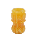 Amber Handcrafted Shaving Brush Handle (fits 24mm, 26mm knots) | Handcrafted Brush Handle | AP Shave Co.