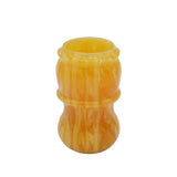 Amber Handcrafted Shaving Brush Handle (fits 24mm, 26mm knots) | Handcrafted Brush Handle | AP Shave Co.