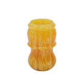 Amber Handcrafted Shaving Brush Handle (fits 24mm, 26mm knots) | Handcrafted Brush Handle | AP Shave Co.