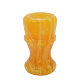 Amber Handcrafted Shaving Brush Handle (fits 24mm, 26mm knots) | Handcrafted Brush Handle | AP Shave Co.