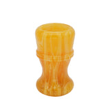 Amber Handcrafted Shaving Brush Handle (fits 24mm, 26mm knots) | Handcrafted Brush Handle | AP Shave Co.