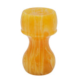 Amber Handcrafted Shaving Brush Handle (fits 24mm, 26mm knots) | Handcrafted Brush Handle | AP Shave Co.
