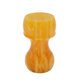 Amber Handcrafted Shaving Brush Handle (fits 24mm, 26mm knots) | Handcrafted Brush Handle | AP Shave Co.