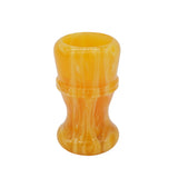 Amber Handcrafted Shaving Brush Handle (fits 24mm, 26mm knots) | Handcrafted Brush Handle | AP Shave Co.