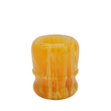 Amber Handcrafted Shaving Brush Handle (fits 24mm, 26mm knots) | Handcrafted Brush Handle | AP Shave Co.