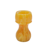 Amber Handcrafted Shaving Brush Handle (fits 24mm, 26mm knots) | Handcrafted Brush Handle | AP Shave Co.
