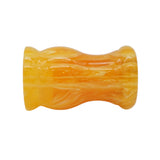 Amber Handcrafted Shaving Brush Handle (fits 24mm, 26mm knots) | Handcrafted Brush Handle | AP Shave Co.