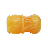 Amber Handcrafted Shaving Brush Handle (fits 24mm, 26mm knots) | Handcrafted Brush Handle | AP Shave Co.