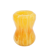 Amber Handcrafted Shaving Brush Handle (fits 24mm, 26mm knots) | Handcrafted Brush Handle | AP Shave Co.