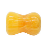 Amber Handcrafted Shaving Brush Handle (fits 24mm, 26mm knots)