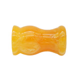 Amber Handcrafted Shaving Brush Handle (fits 24mm, 26mm knots) | Handcrafted Brush Handle | AP Shave Co.