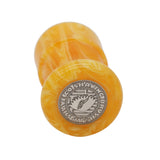 Amber Handcrafted Shaving Brush Handle (fits 24mm, 26mm knots) | Handcrafted Brush Handle | AP Shave Co.