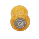 Amber Handcrafted Shaving Brush Handle (fits 24mm, 26mm knots) | Handcrafted Brush Handle | AP Shave Co.
