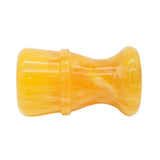 Amber Handcrafted Shaving Brush Handle (fits 24mm, 26mm knots) | Handcrafted Brush Handle | AP Shave Co.