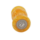 Amber Handcrafted Shaving Brush Handle (fits 24mm, 26mm knots) | Handcrafted Brush Handle | AP Shave Co.