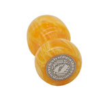 Amber Handcrafted Shaving Brush Handle (fits 24mm, 26mm knots) | Handcrafted Brush Handle | AP Shave Co.