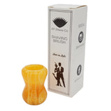 Amber Handcrafted Shaving Brush Handle (fits 24mm, 26mm knots) | Handcrafted Brush Handle | AP Shave Co.