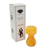 Amber Handcrafted Shaving Brush Handle (fits 24mm, 26mm knots) | Handcrafted Brush Handle | AP Shave Co.