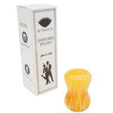 Amber Handcrafted Shaving Brush Handle (fits 24mm, 26mm knots) | Handcrafted Brush Handle | AP Shave Co.