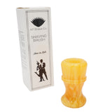 Amber Handcrafted Shaving Brush Handle (fits 24mm, 26mm knots) | Handcrafted Brush Handle | AP Shave Co.