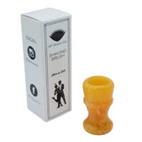 Amber Handcrafted Shaving Brush Handle (fits 24mm, 26mm knots) | Handcrafted Brush Handle | AP Shave Co.