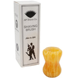 Amber Handcrafted Shaving Brush Handle (fits 24mm, 26mm knots)