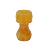 Amber Handcrafted Shaving Brush Handle (fits 24mm, 26mm knots) | Handcrafted Brush Handle | AP Shave Co.