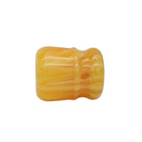 Amber Handcrafted Shaving Brush Handle (fits 24mm, 26mm knots) | Handcrafted Brush Handle | AP Shave Co.