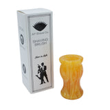 Amber Handcrafted Shaving Brush Handle (fits 24mm, 26mm knots) | Handcrafted Brush Handle | AP Shave Co.