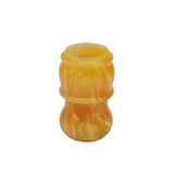 Amber Handcrafted Shaving Brush Handle (fits 24mm, 26mm knots) | Handcrafted Brush Handle | AP Shave Co.