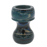 Beach Ebonite Handcrafted Shaving Brush Handle (fits 24mm, 26mm knots) | Handcrafted Brush Handle | AP Shave Co.