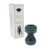 Beach Ebonite Handcrafted Shaving Brush Handle (fits 24mm, 26mm knots) | Handcrafted Brush Handle | AP Shave Co.