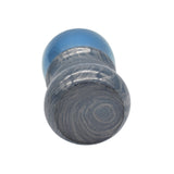 Blue Bronze & Aluminum Handcrafted Shaving Brush Handle (fits 28mm, 30mm knots) | Handcrafted Brush Handle | AP Shave Co.