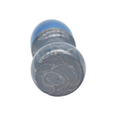 Blue Bronze & Aluminum Handcrafted Shaving Brush Handle (fits 28mm, 30mm knots) | Handcrafted Brush Handle | AP Shave Co.