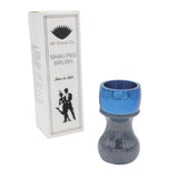 Blue Bronze & Aluminum Handcrafted Shaving Brush Handle (fits 28mm, 30mm knots) | Handcrafted Brush Handle | AP Shave Co.