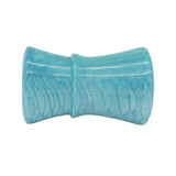 Blue Snakeskin Handcrafted Shaving Brush Handle (fits 24mm, 26mm knots) | Handcrafted Brush Handle | AP Shave Co.