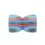 Blue Hue Stripe Handcrafted Shaving Brush Handle (fits 22mm, 24mm knots) | Handcrafted Brush Handle | AP Shave Co.