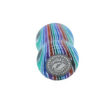 Blue Hue Stripe Handcrafted Shaving Brush Handle (fits 24mm, 22mm knots) | Handcrafted Brush Handle | AP Shave Co.