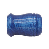 Deep Blue Snakeskin Handcrafted Shaving Brush Handle (fits 24mm, 26mm knots) | Handcrafted Brush Handle | AP Shave Co.