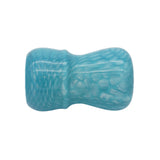 Blue Snakeskin Handcrafted Shaving Brush Handle (fits 24mm, 26mm knots) | Handcrafted Brush Handle | AP Shave Co.