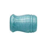 Blue Snakeskin Handcrafted Shaving Brush Handle (fits 24mm, 26mm knots)