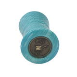 Blue Snakeskin Handcrafted Shaving Brush Handle (fits 24mm, 26mm knots) | Handcrafted Brush Handle | AP Shave Co.