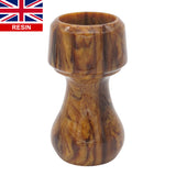 Briar Handcrafted Shaving Brush Handle (fits 24mm, 26mm knots) | Handcrafted Brush Handle | AP Shave Co.