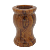 Briar Handcrafted Shaving Brush Handle (fits 24mm, 26mm knots) | Handcrafted Brush Handle | AP Shave Co.