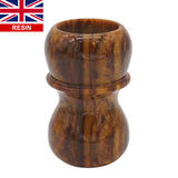 Briar Handcrafted Shaving Brush Handle (fits 24mm, 26mm knots) | Handcrafted Brush Handle | AP Shave Co.