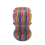 Candy Stripe Handcrafted Shaving Brush Handle (fits 24mm, 26mm knots) | Handcrafted Brush Handle | AP Shave Co.