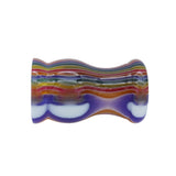 Candy Stripe Handcrafted Shaving Brush Handle (fits 24mm, 26mm knots) | Handcrafted Brush Handle | AP Shave Co.